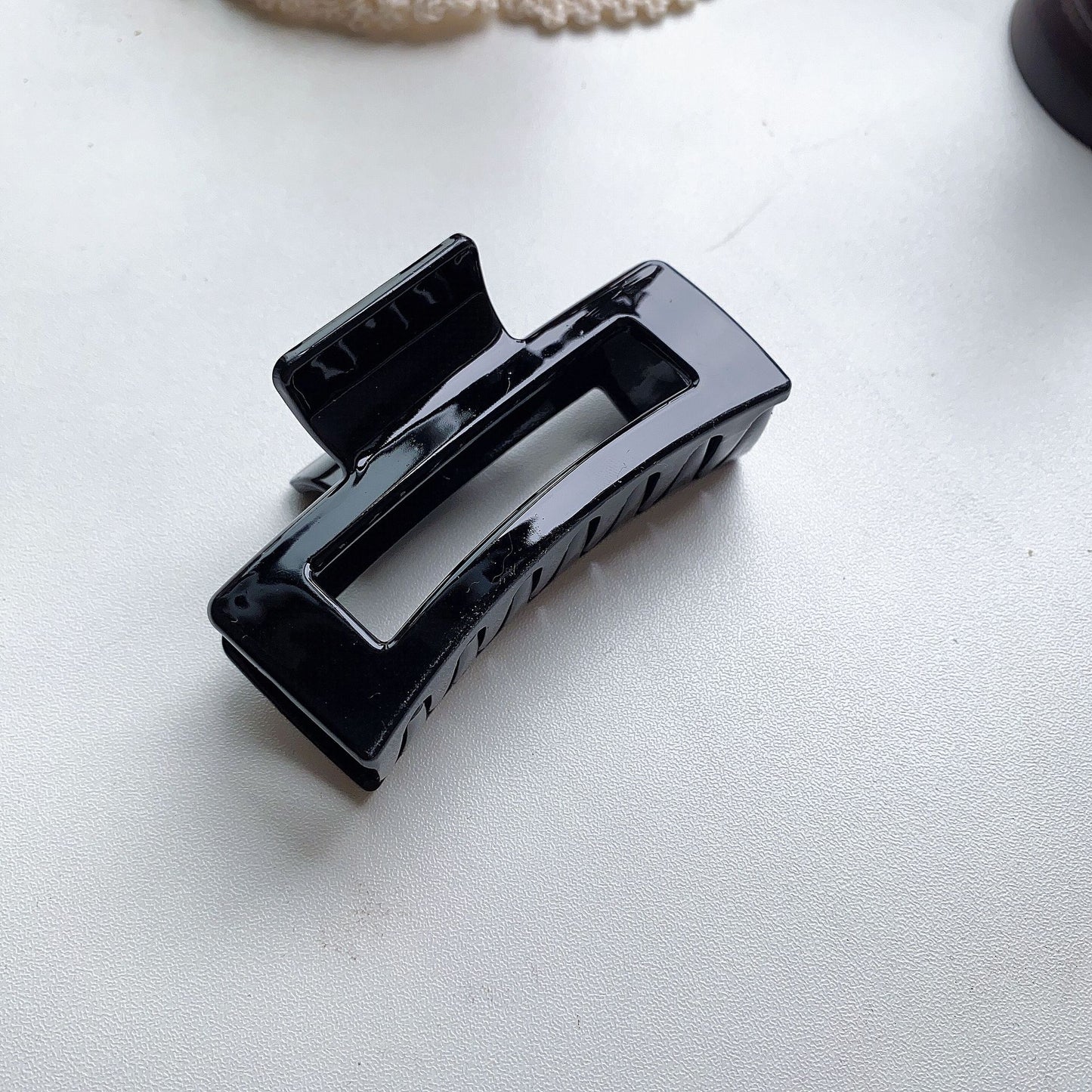 HX-484小眾發夾韓國網紅後腦勺夾子抓夾頂夾頭飾簡約後壓輕奢品質發飾女鯊魚夾ycclamping