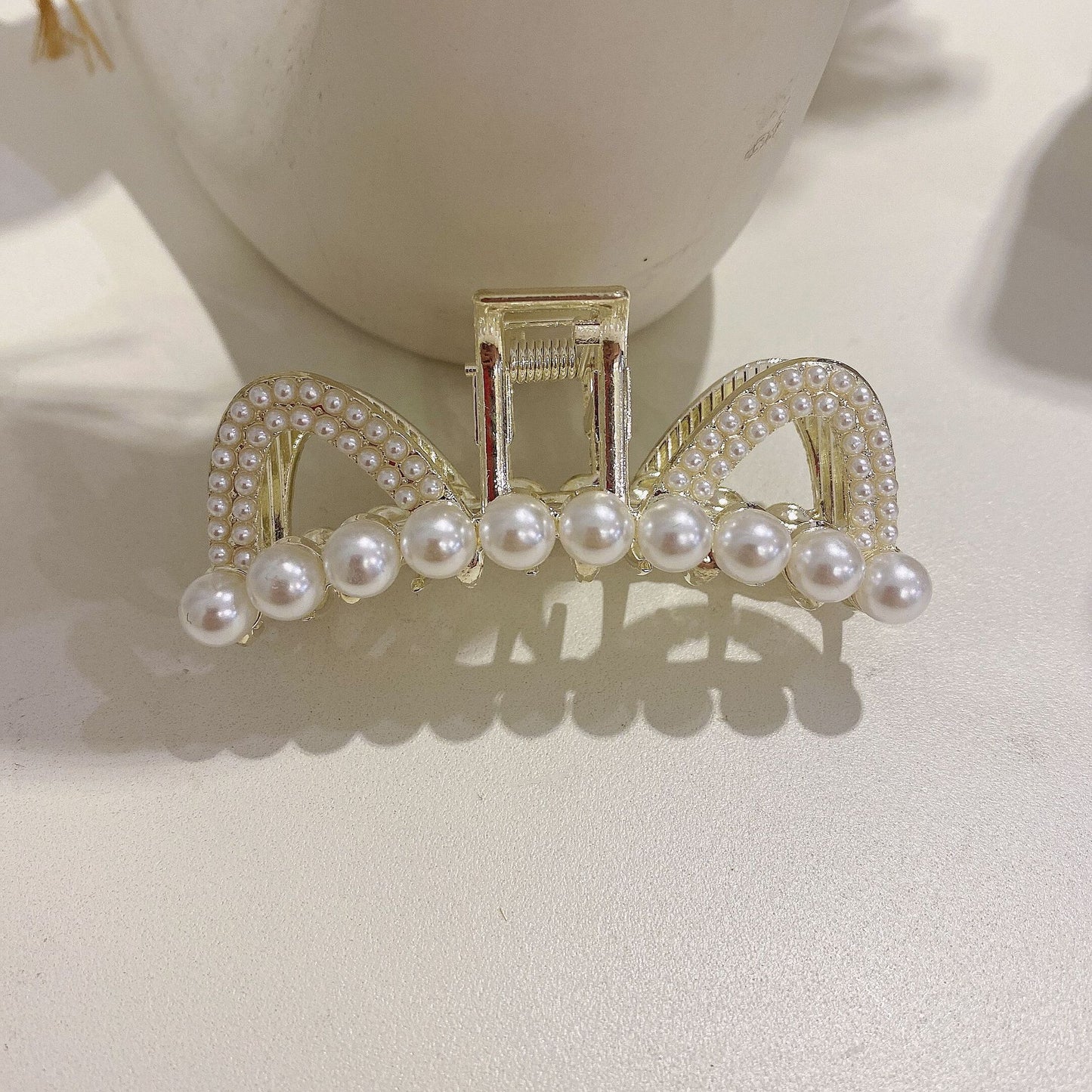 HX-963韓國髮飾春夏金屬風髮抓抓夾髮夾女生後腦勺抓夾大髮抓夾鯊魚夾ycclamping