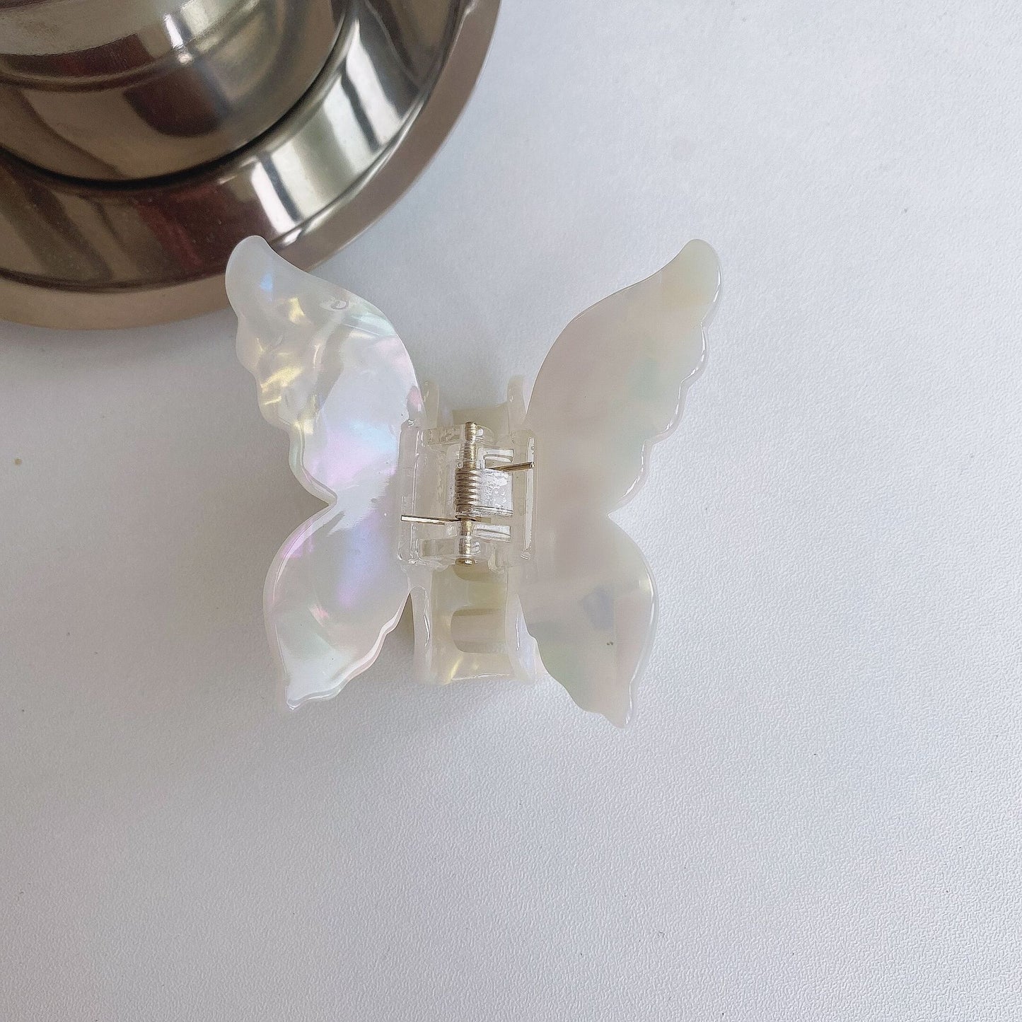 HX-278少女醋酸板材半夾髮夾後腦勺韓國簡約抓夾氣質冷淡風蝴蝶夾子頭飾鯊魚夾ycclamping20210615
