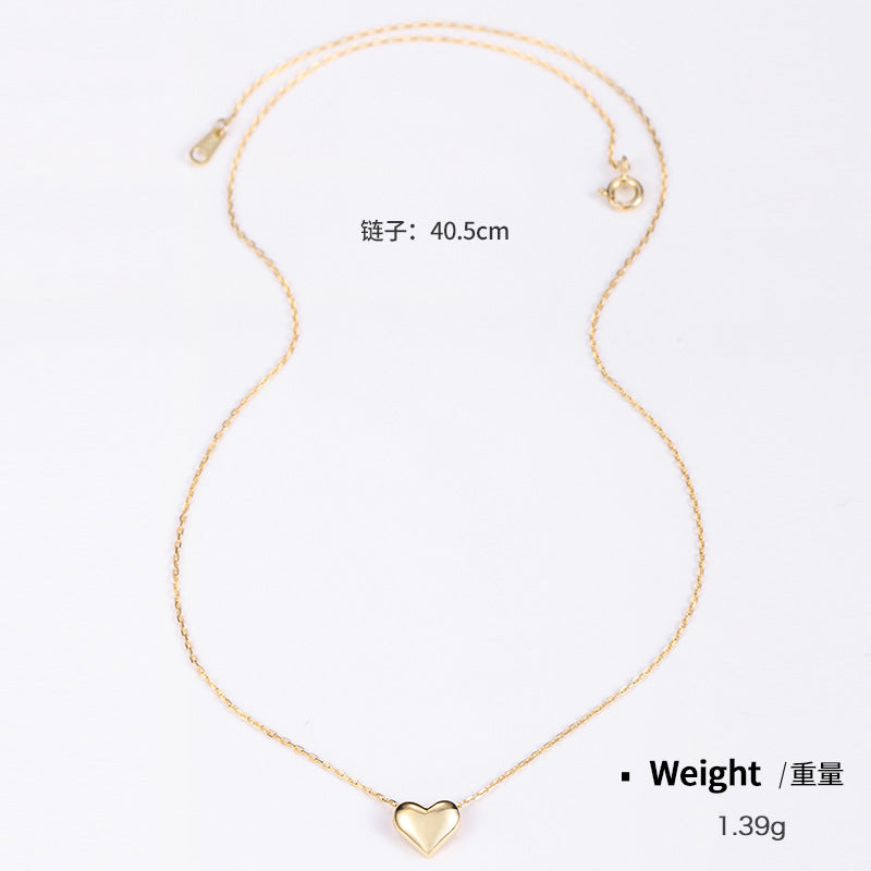 NSN00101純銀電鍍真金鑲鋯項鏈女 日韓輕奢小眾高端節日送禮ins鎖骨鏈kj202104