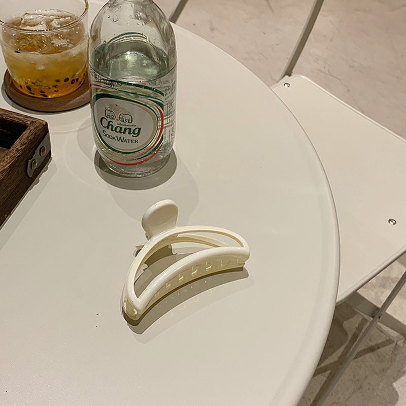 HX-360韓式 髮夾透明抓夾髮夾後腦勺網紅髮飾頭飾夾子女韓國髮卡鯊魚夾ycclamping20210615