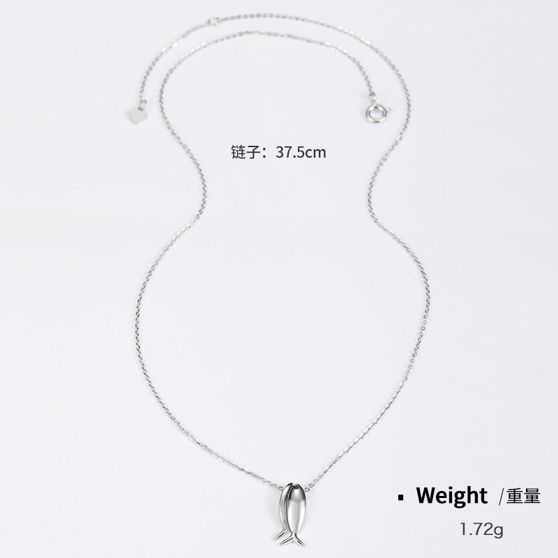 NSN00101純銀電鍍真金鑲鋯項鏈女 日韓輕奢小眾高端節日送禮ins鎖骨鏈kj202104