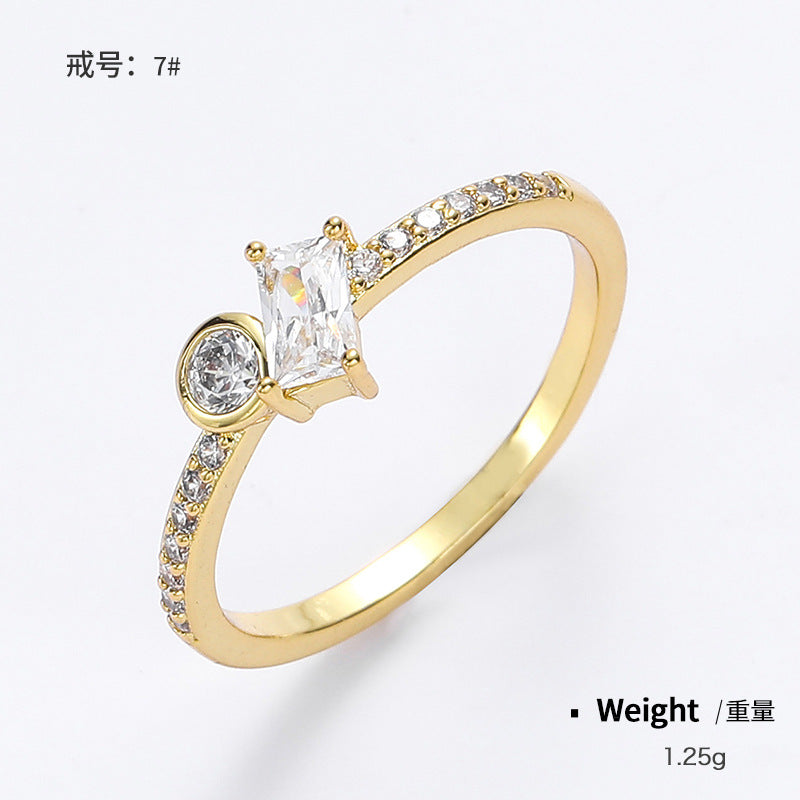 NCE03404銅鍍真金鑲嵌鋯石項鏈套裝女式韓版簡約氣質高級感ins風項飾kj202106
