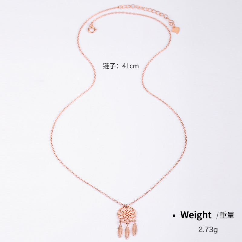 NSN00101純銀電鍍真金鑲鋯項鏈女 日韓輕奢小眾高端節日送禮ins鎖骨鏈kj202104
