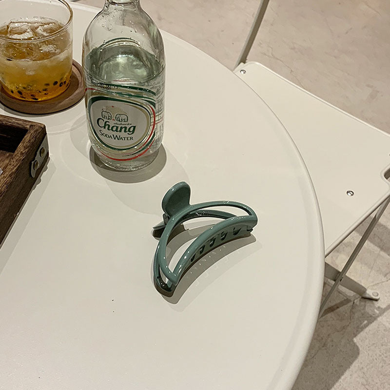 HX-360韓式 髮夾透明抓夾髮夾後腦勺網紅髮飾頭飾夾子女韓國髮卡鯊魚夾ycclamping20210615